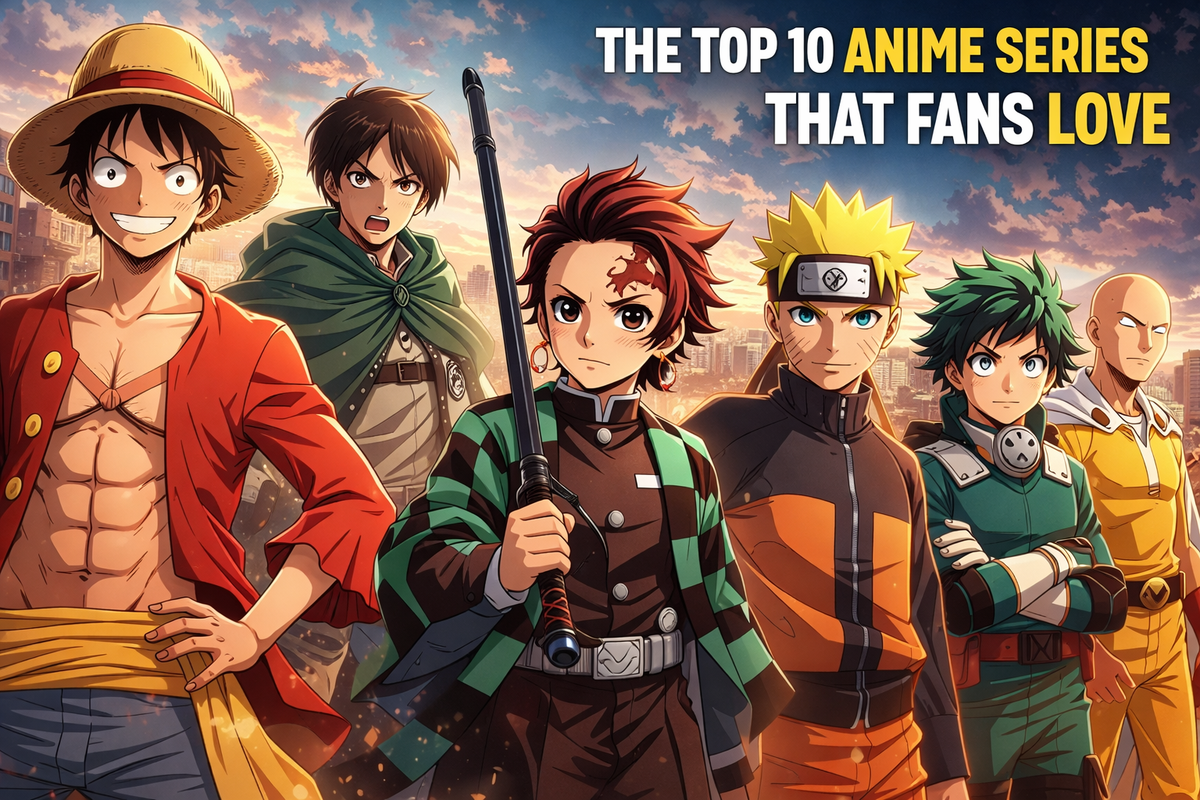 The Top 10 Anime Series That Fans Love