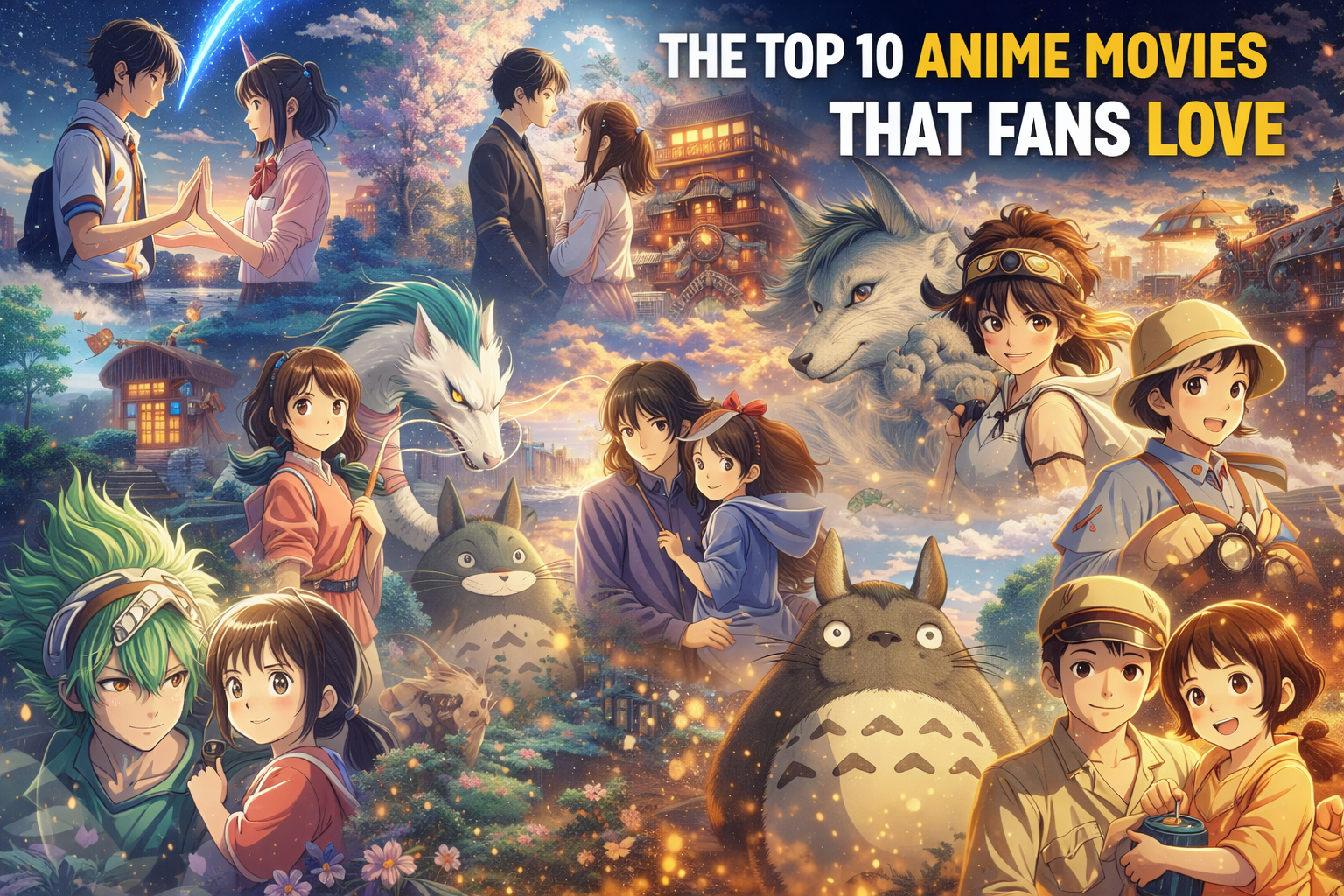 The Top 10 Anime Movies That Fans Love