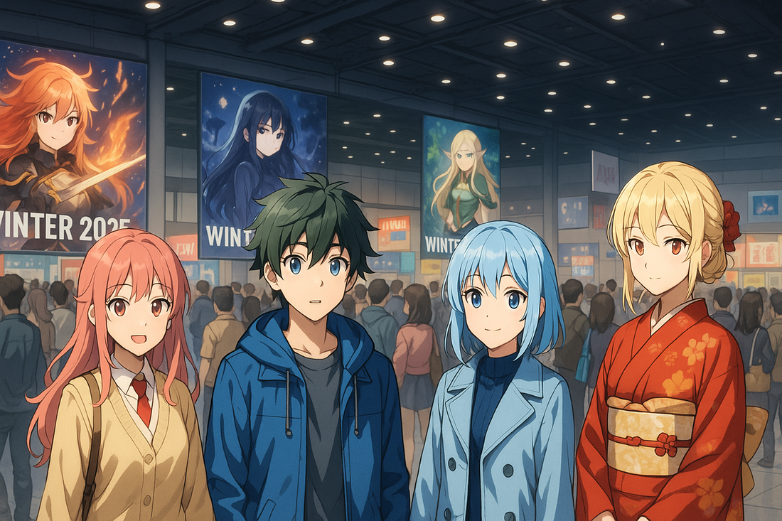 Top 10 New Anime to Watch Winter 2025