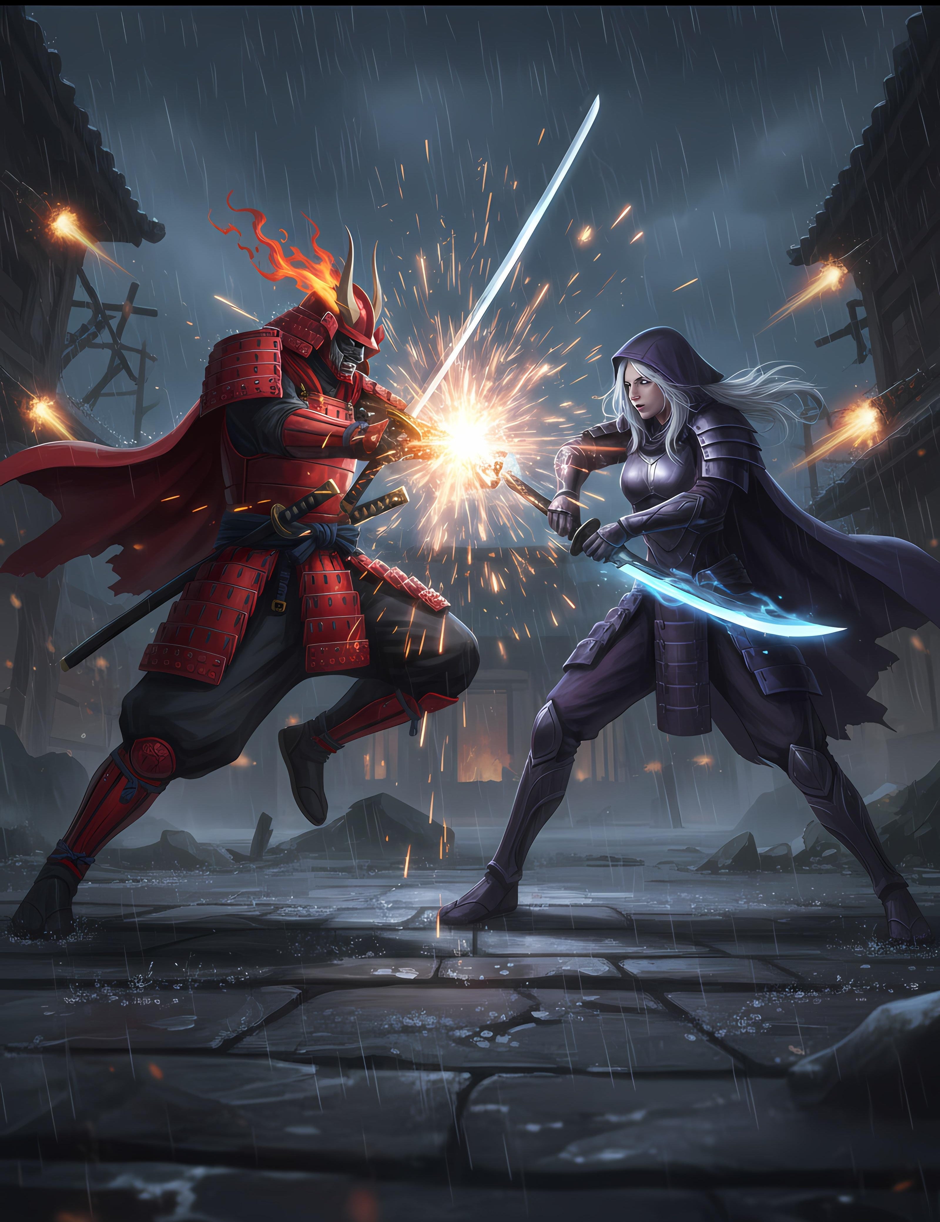 Hattori Akuma — The Crimson Oni of the Shattered Blade