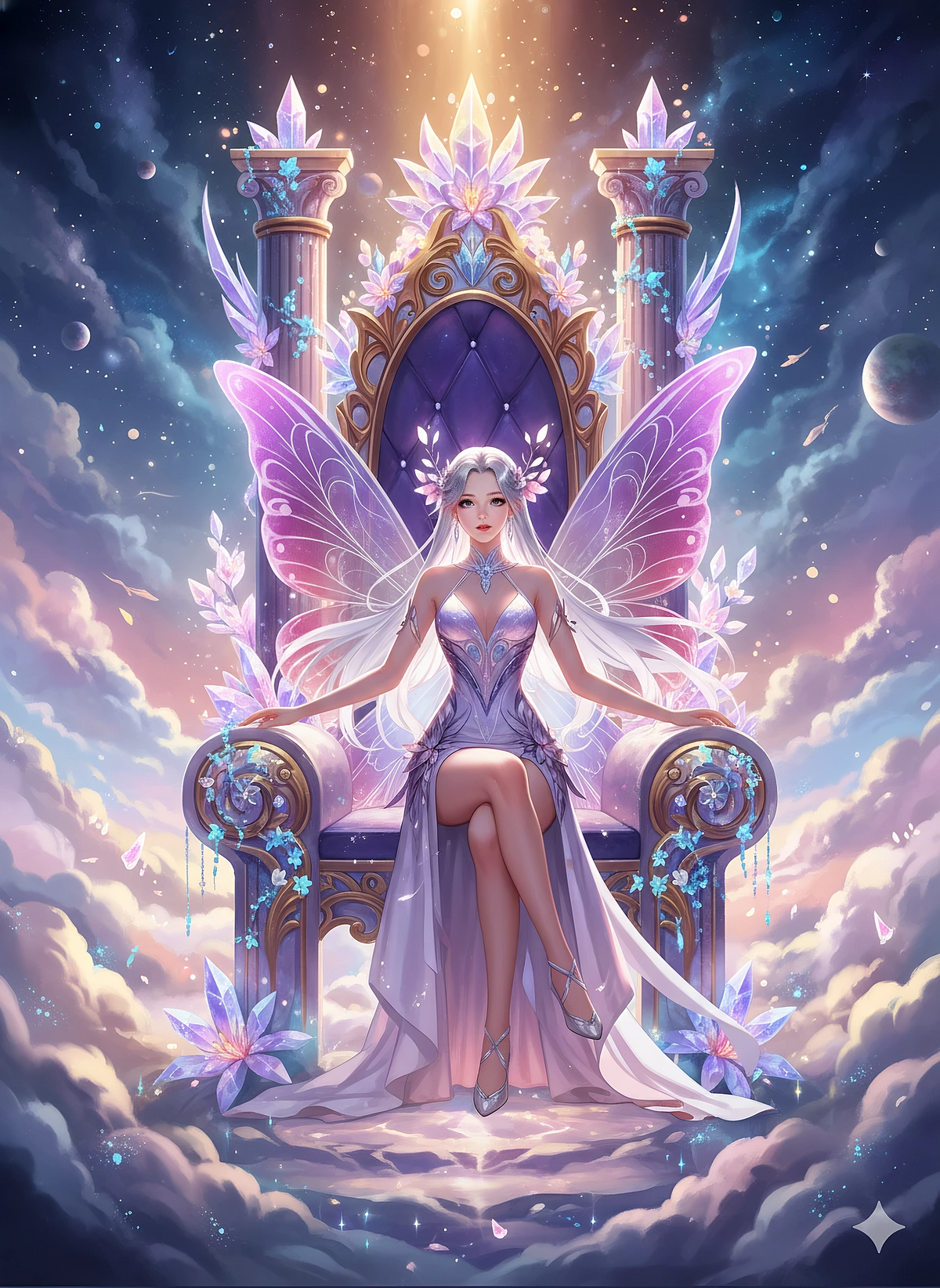 Lunara Dawnwyn — The Radiant Queen of the Fae Court