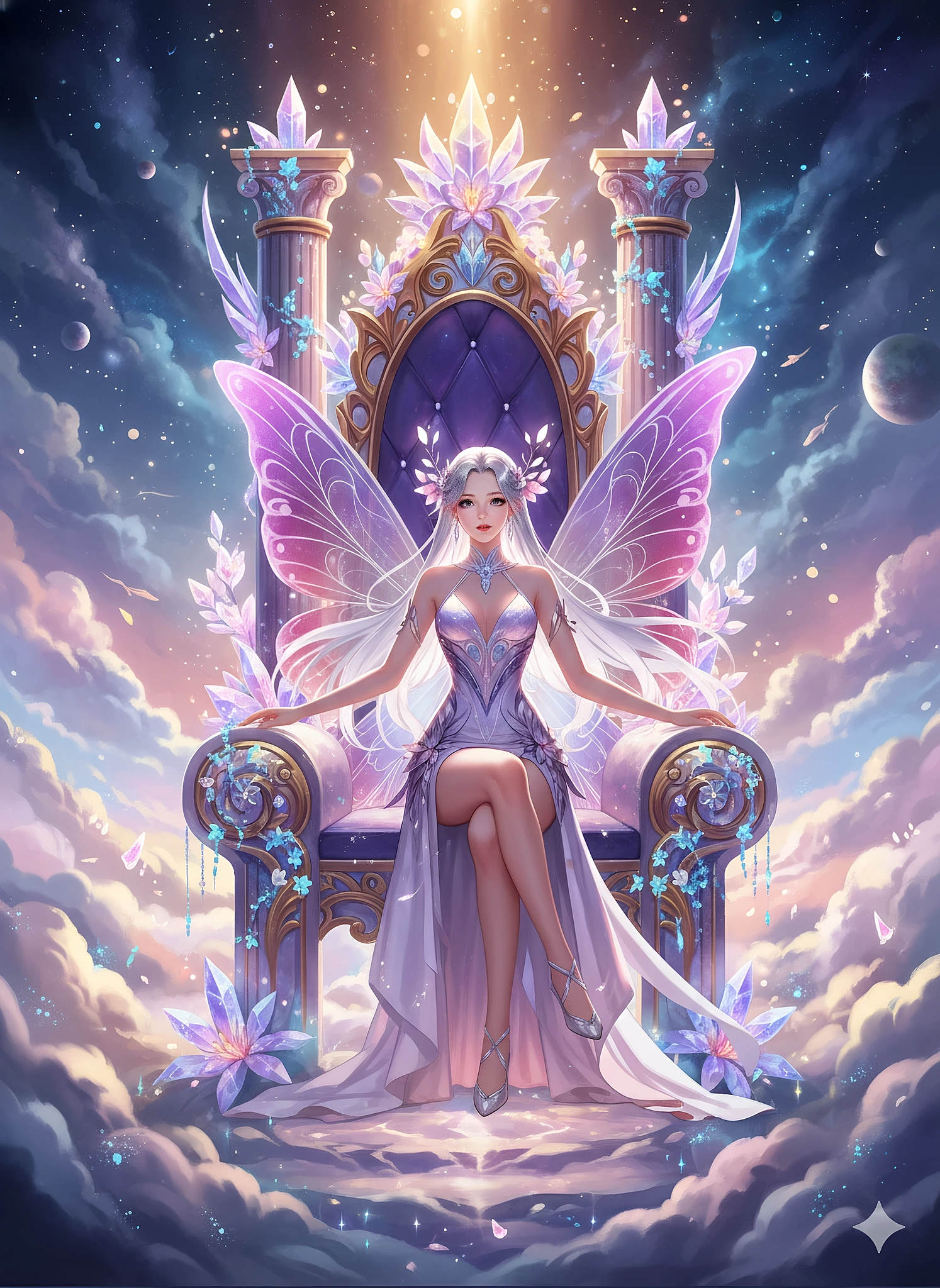 Lunara Dawnwyn — The Radiant Queen of the Fae Court