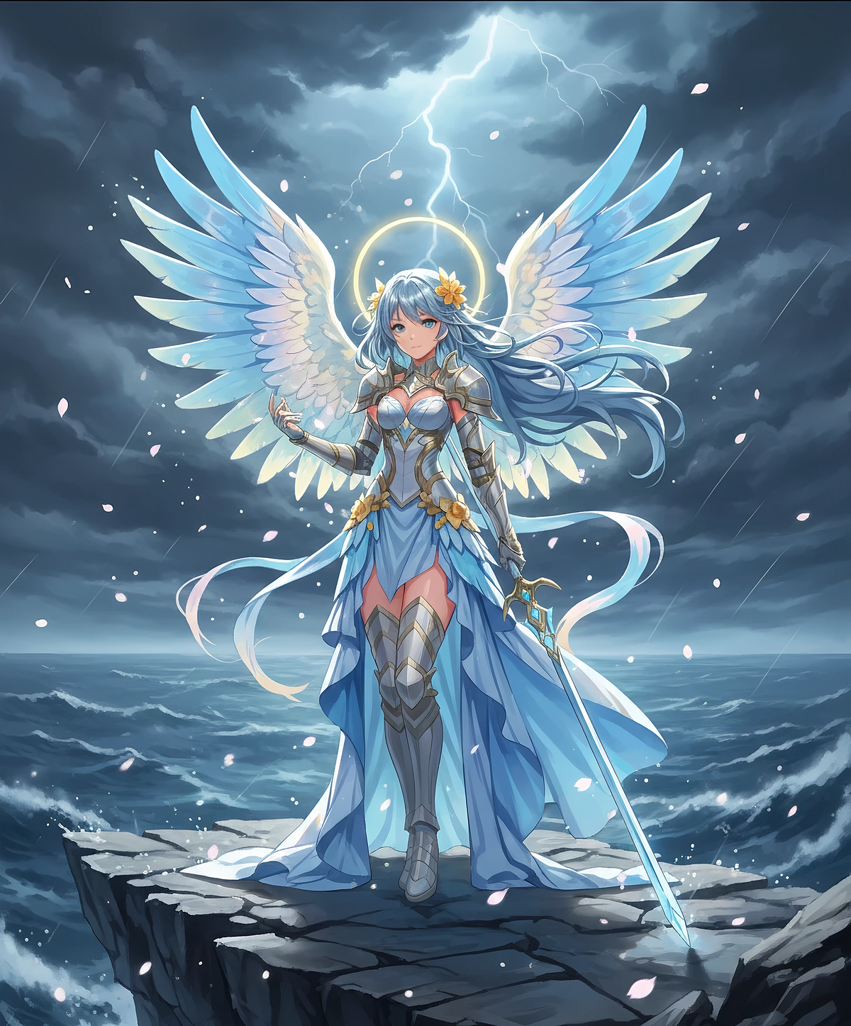Seraphina Skydawn: The Ascendant Archangel of the Endless Horizon