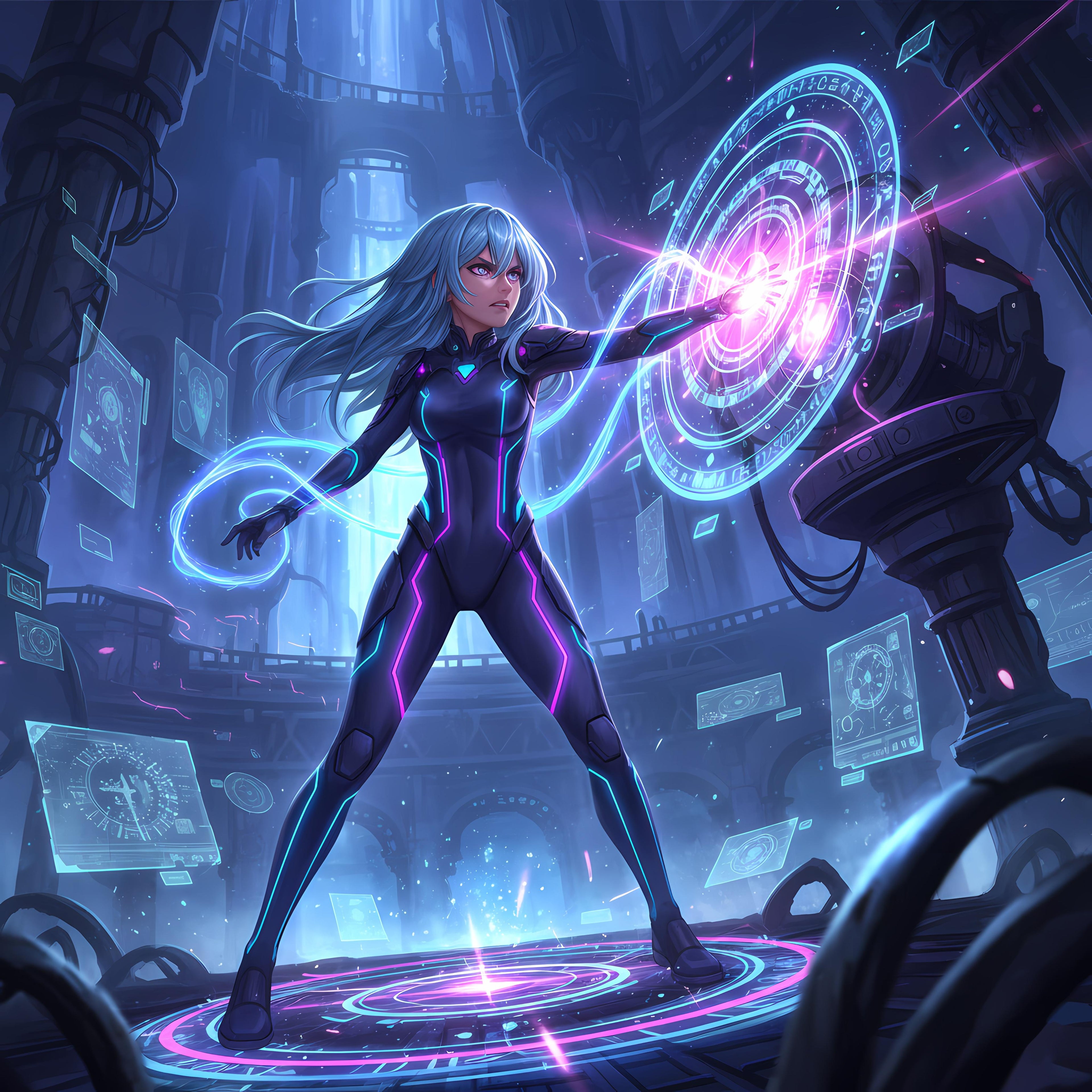 Meet Astra Pulse — The Neon Paradox