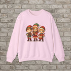 Christmas Elf Trio Band Sweatshirt