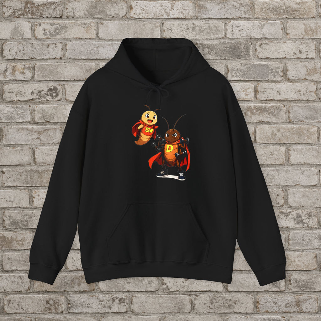 Superbug & D-Roach Funny Anime Hoodie