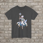 Kael Emberlight Anime T-Shirt Arcane Fantasy Mage Graphic Tee