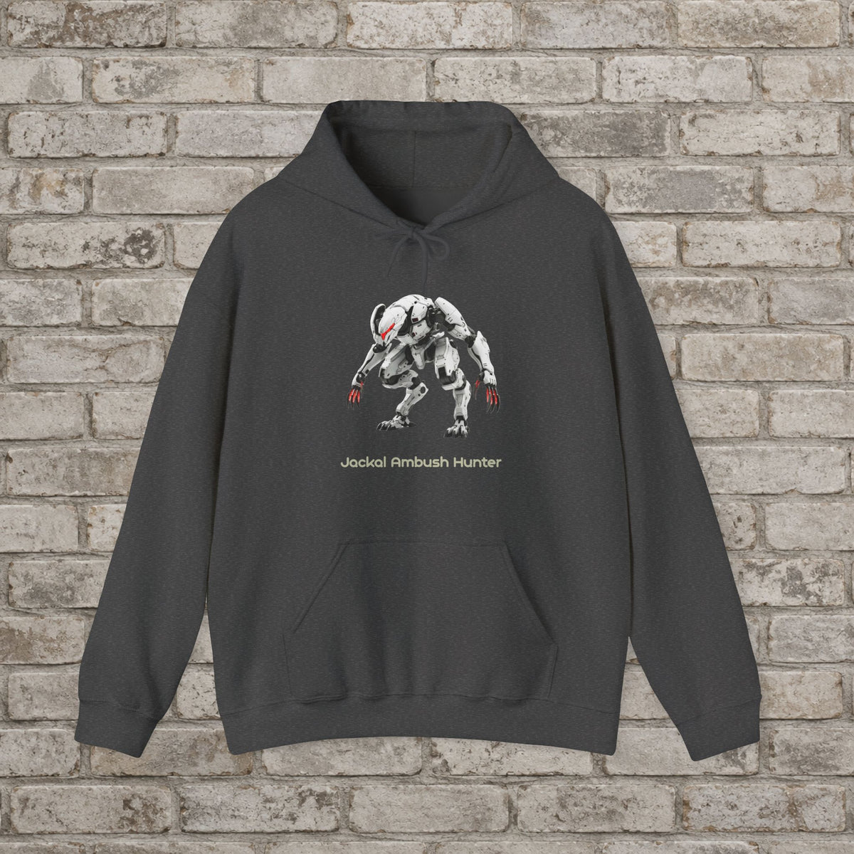 Jackal Ambush Hunter Mecha Anime Hoodie