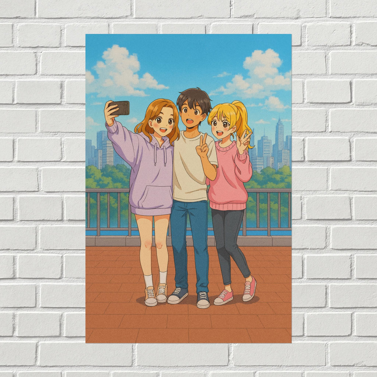 Sunny Memories Anime Poster