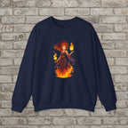 Ember Mage: Anime Fantasy Sweatshirt