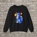 Blue Spirit Fox Anime Sweatshirt