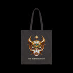 The Horned Queen Anime Tote Bag – Gothic Fantasy Mask Design – Collector’s Edition Tote for Cosplay, Fans & Artists
