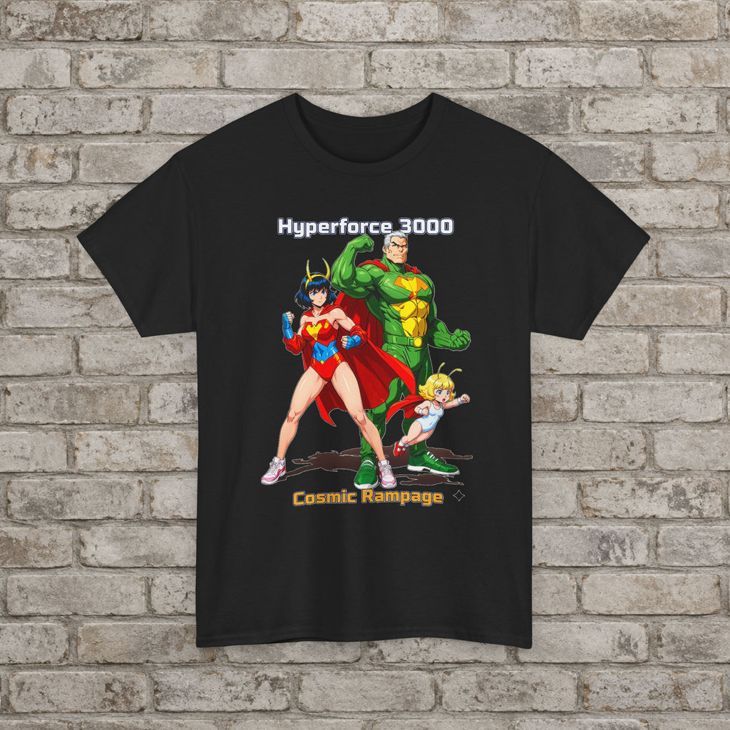 Hyperforce 3000: Anime Superhero T-Shirt