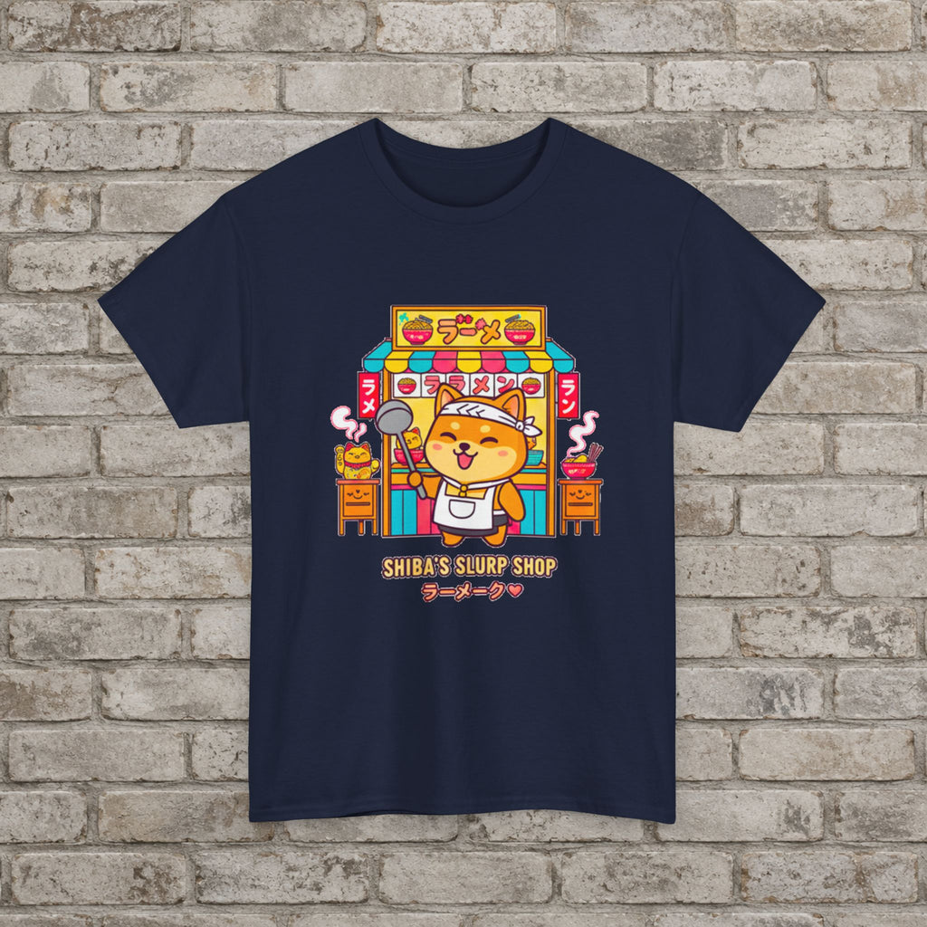 Cute Shiba Kawaii Ramen T-Shirt