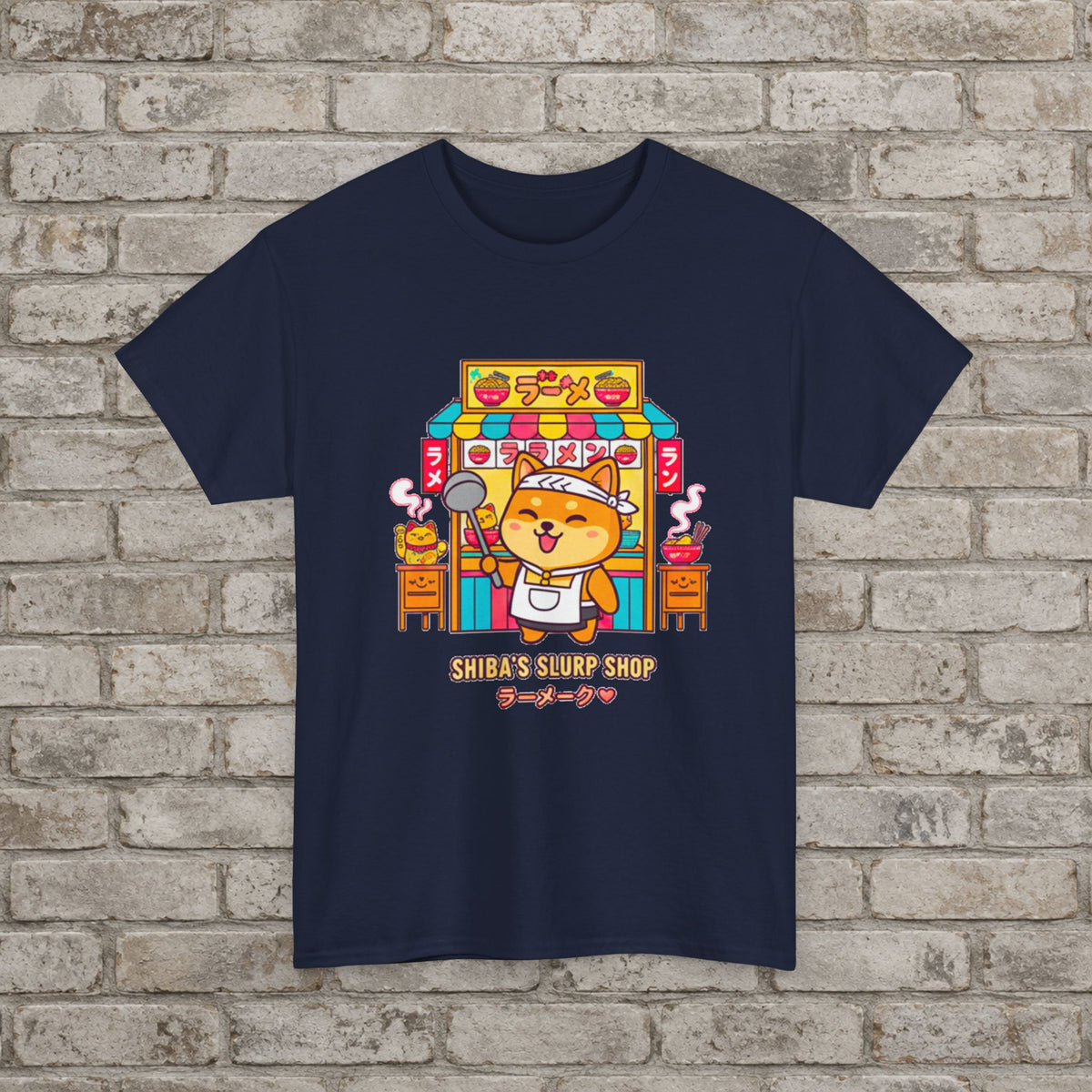 Cute Shiba Kawaii Ramen T-Shirt