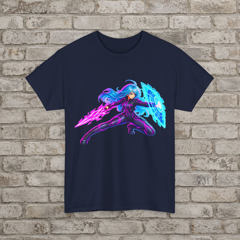 Astra Pulse Anime Sci-Fi T-Shirt
