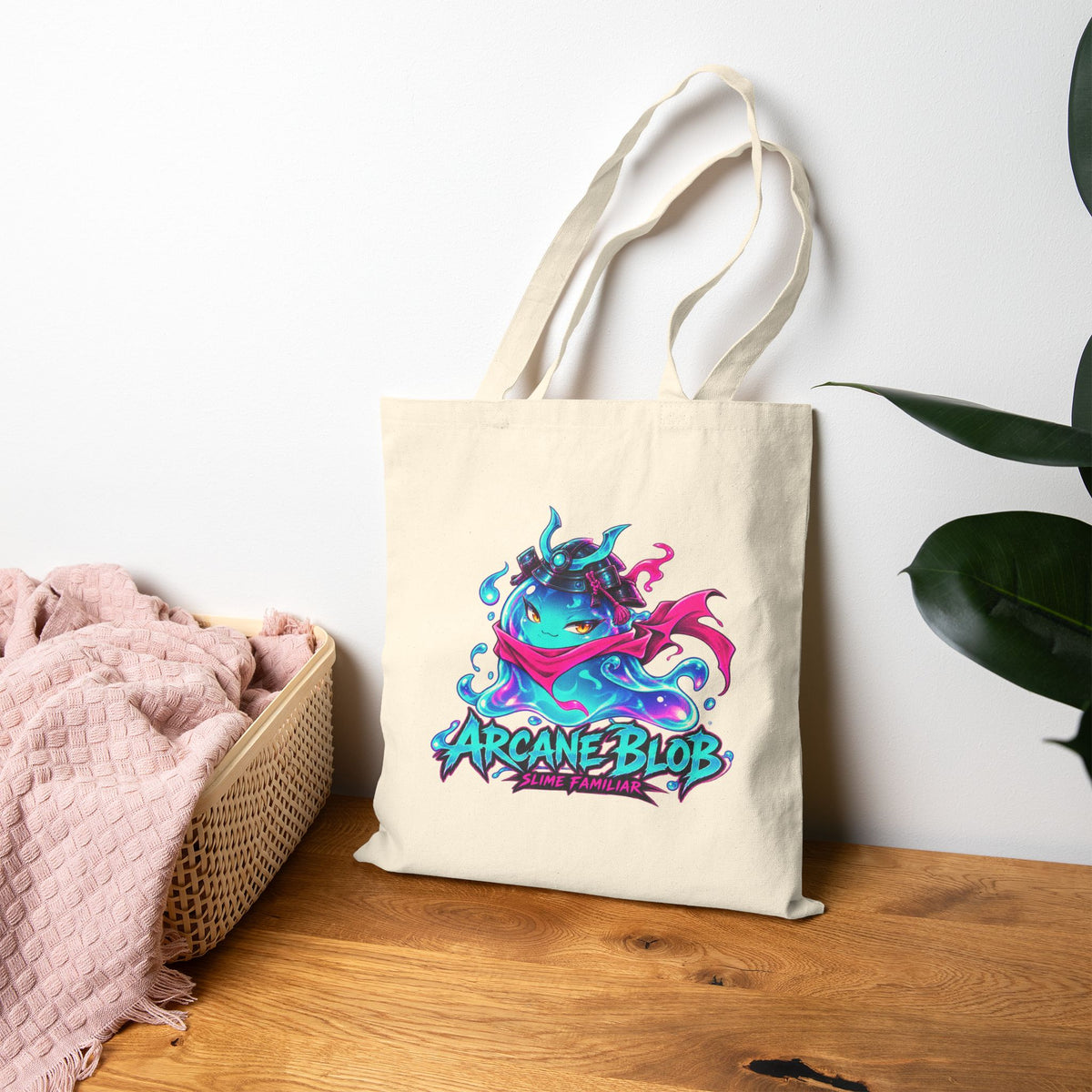 Arcane Slime Anime Tote Bag