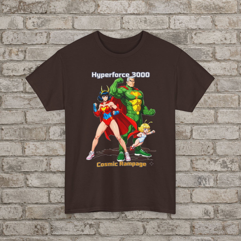 Hyperforce 3000: Anime Superhero T-Shirt