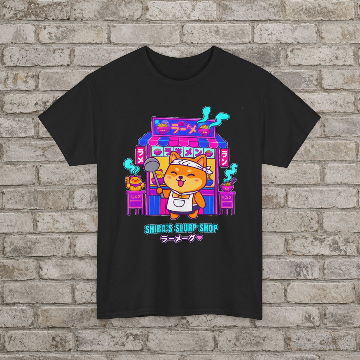 Shiba's Slurp Shop Anime T-Shirt