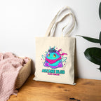 Arcane Blob Anime Tote Bag Cute Slime Familiar Fantasy Gamer Tote