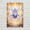 Lyria Solara Golden Ascension Poster