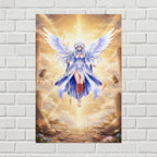 Lyria Solara Golden Ascension Poster
