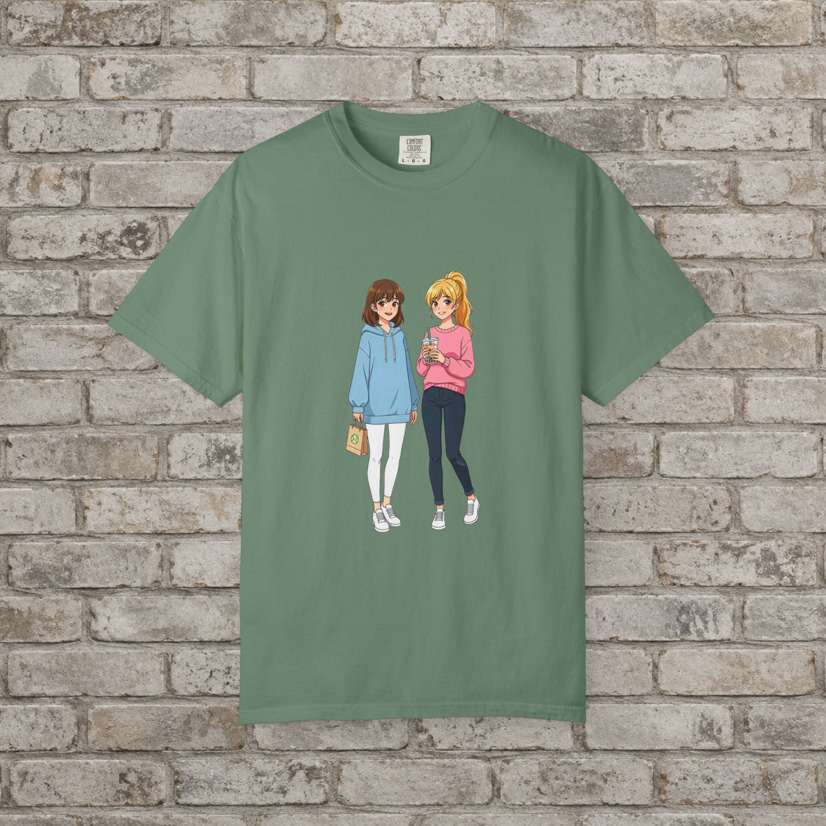 Boba Girls Anime T-Shirt
