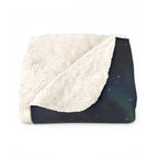 Lyria Solara Anime Sherpa Blanket Celestial Angel Soft Cozy Throw Fantasy Goddess Bedding Gift