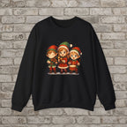 Christmas Elf Trio Band Sweatshirt