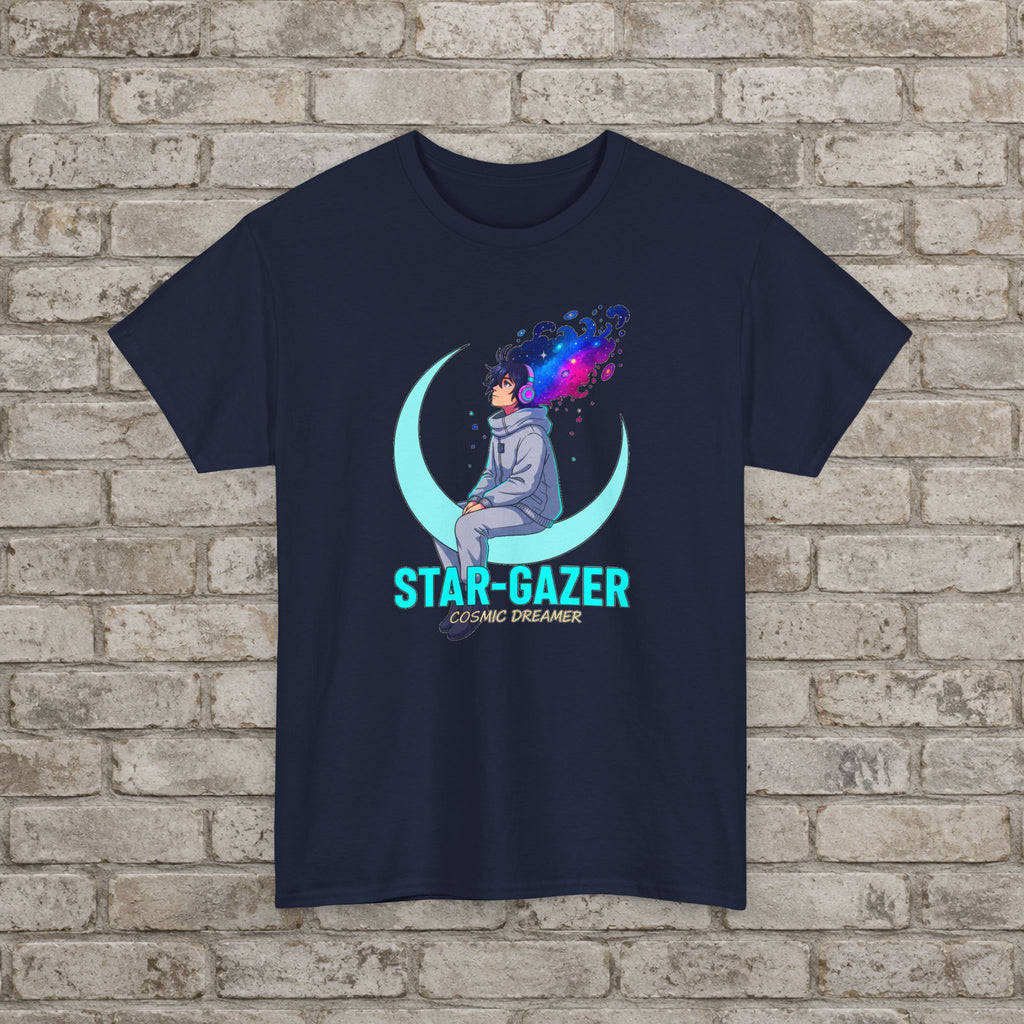 Star-Gazer Cosmic Dreamer Anime T-Shirt