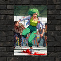 Zombie Outbreak Escape Anime Poster