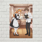 Maid Café Romance Anime Poster