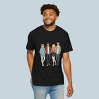 Slice of Life Anime T Shirt Comfort Colors Cute Friends Pastel Tee Cozy Japanese Streetwear Gift