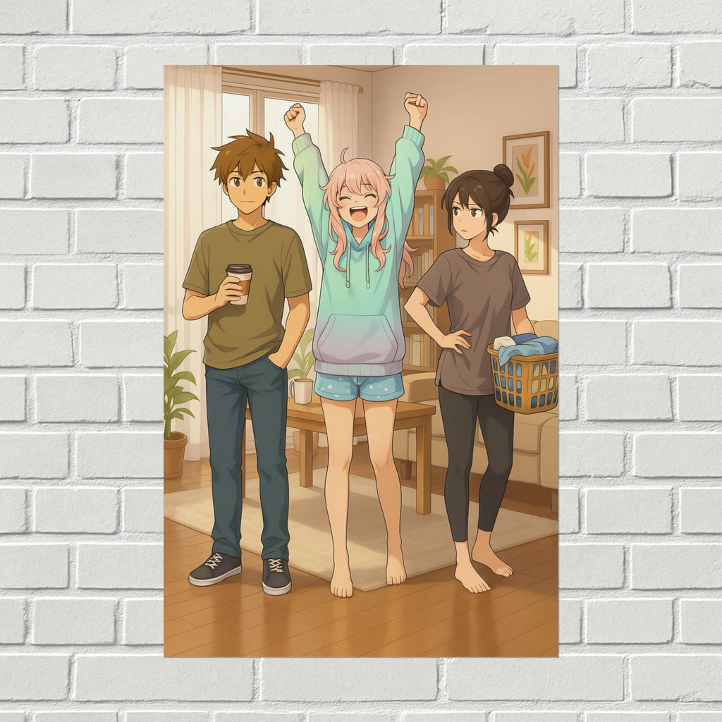 The Roommates Anime Poster