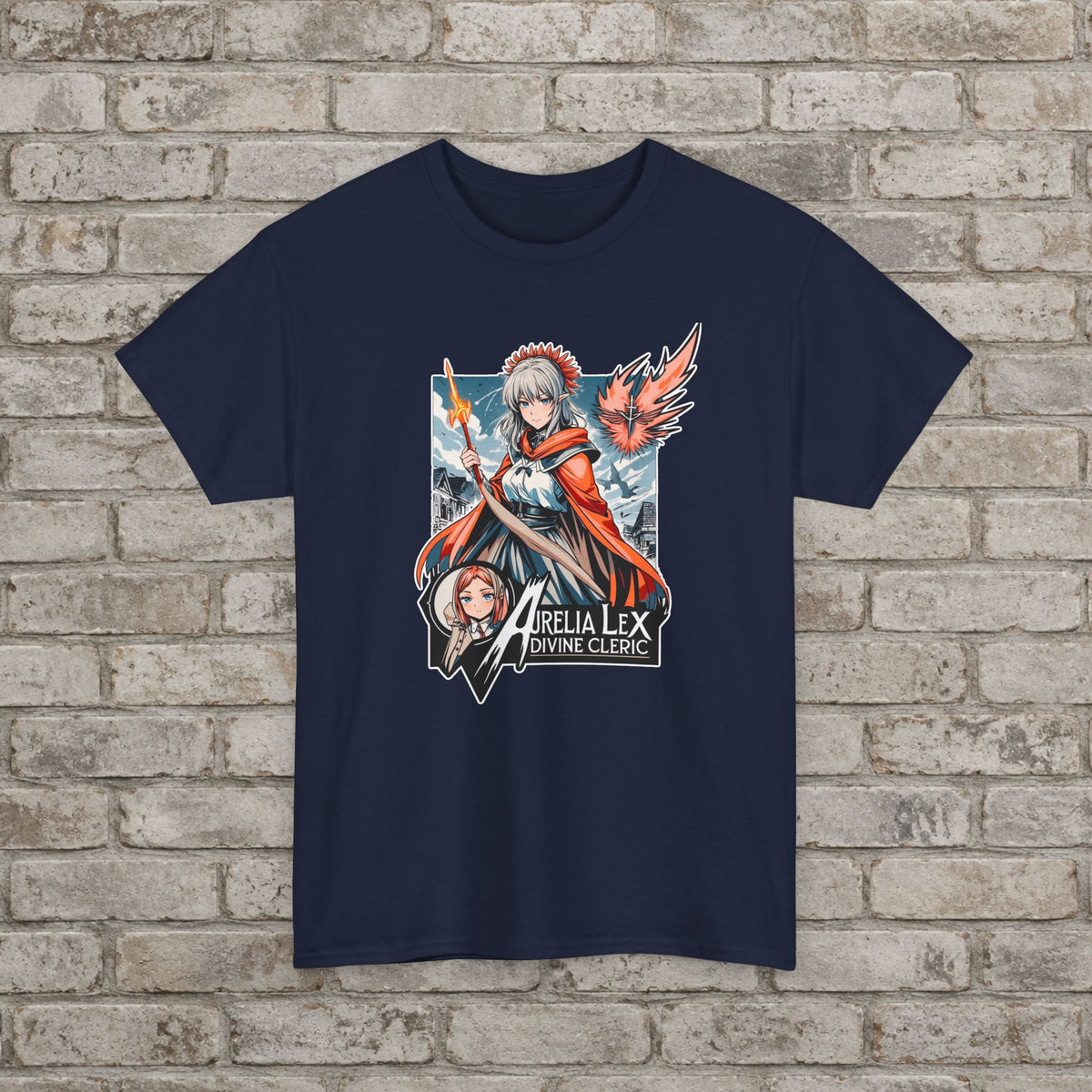 Aurelia Lex Divine Cleric Anime T-Shirt