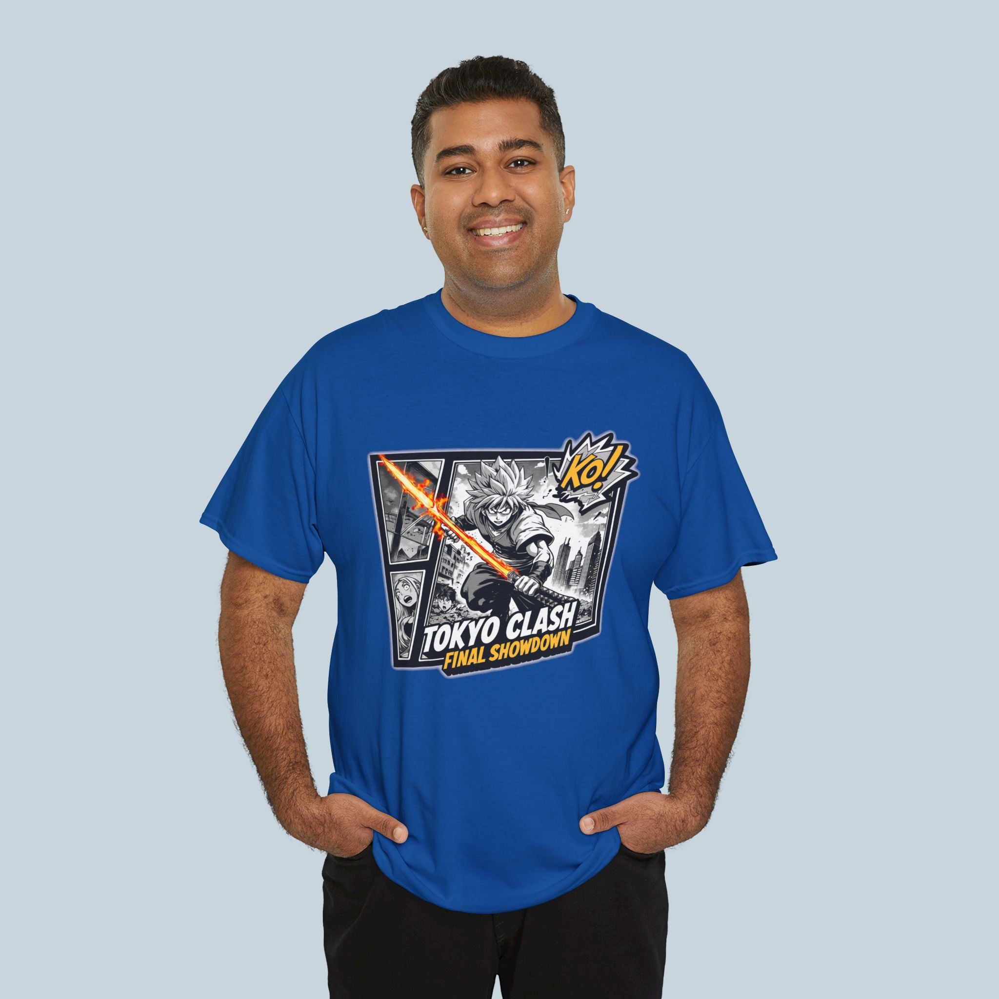 Tokyo Clash Anime T Shirt Urban Samurai Streetwear Japanese Anime Graphic Tee