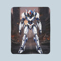 Aegis-9b Sherpa Blanket Anime Mech Sci-Fi Robot Futuristic Battle Throw