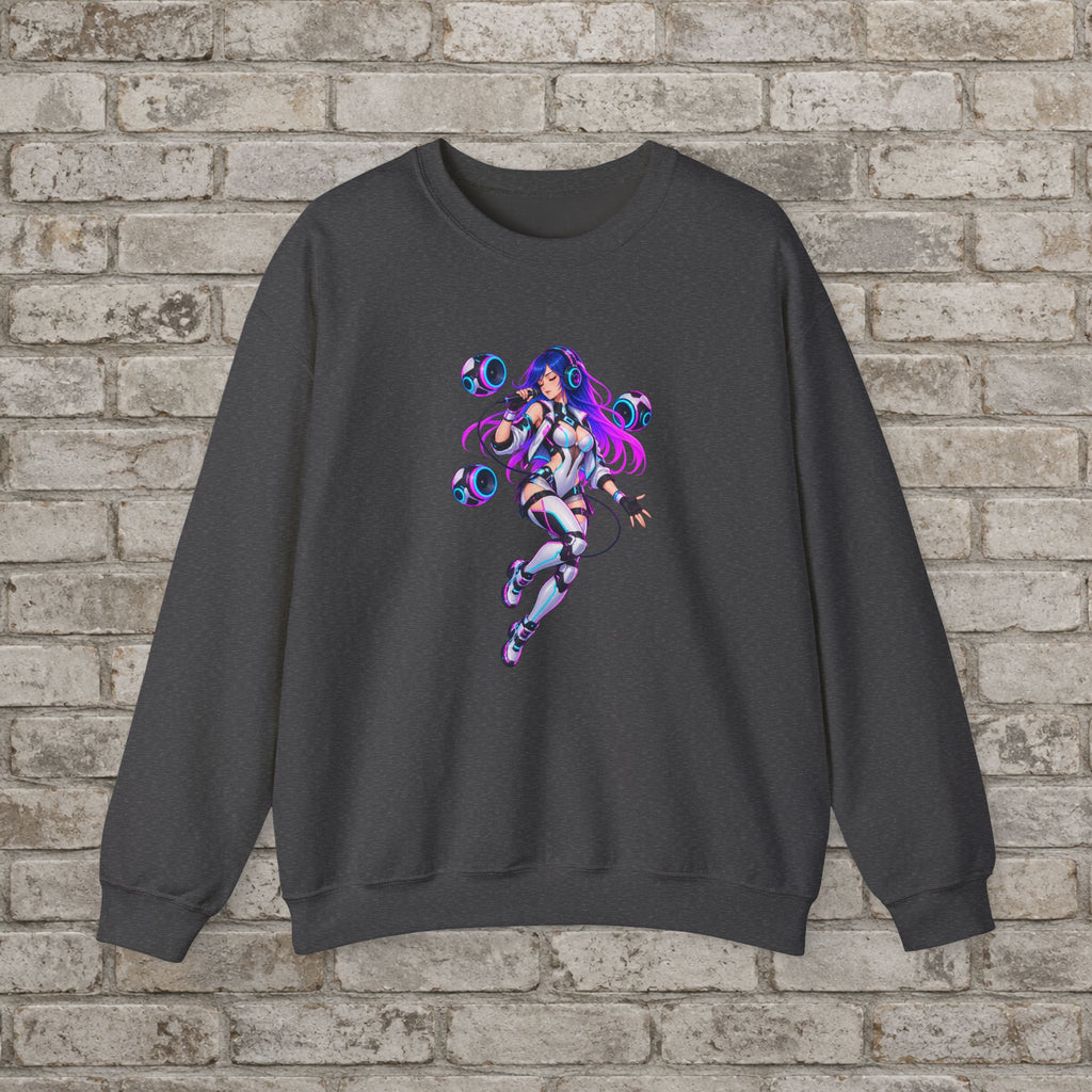 Cyberpunk Siren Anime Sweatshirt