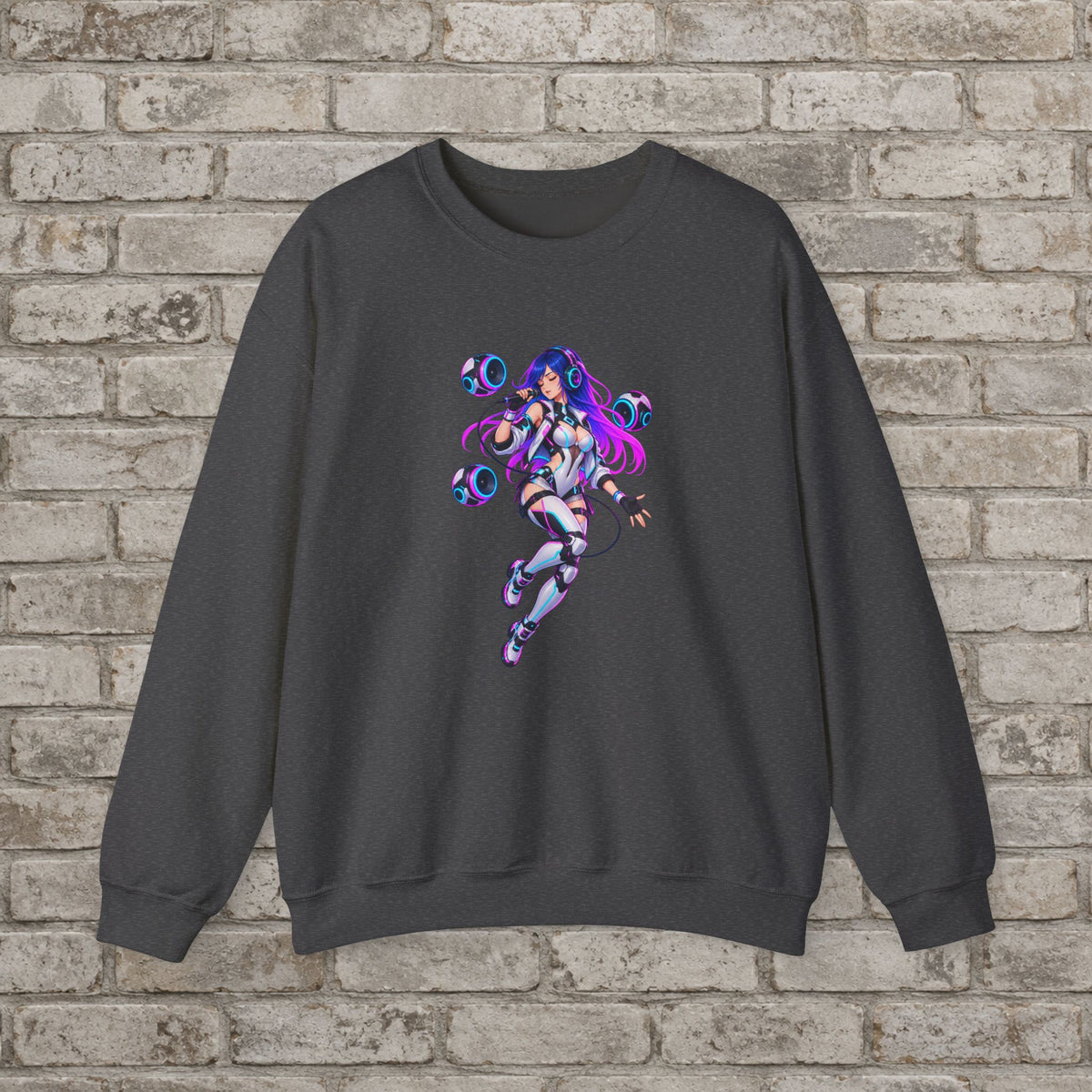Cyberpunk Siren Anime Sweatshirt