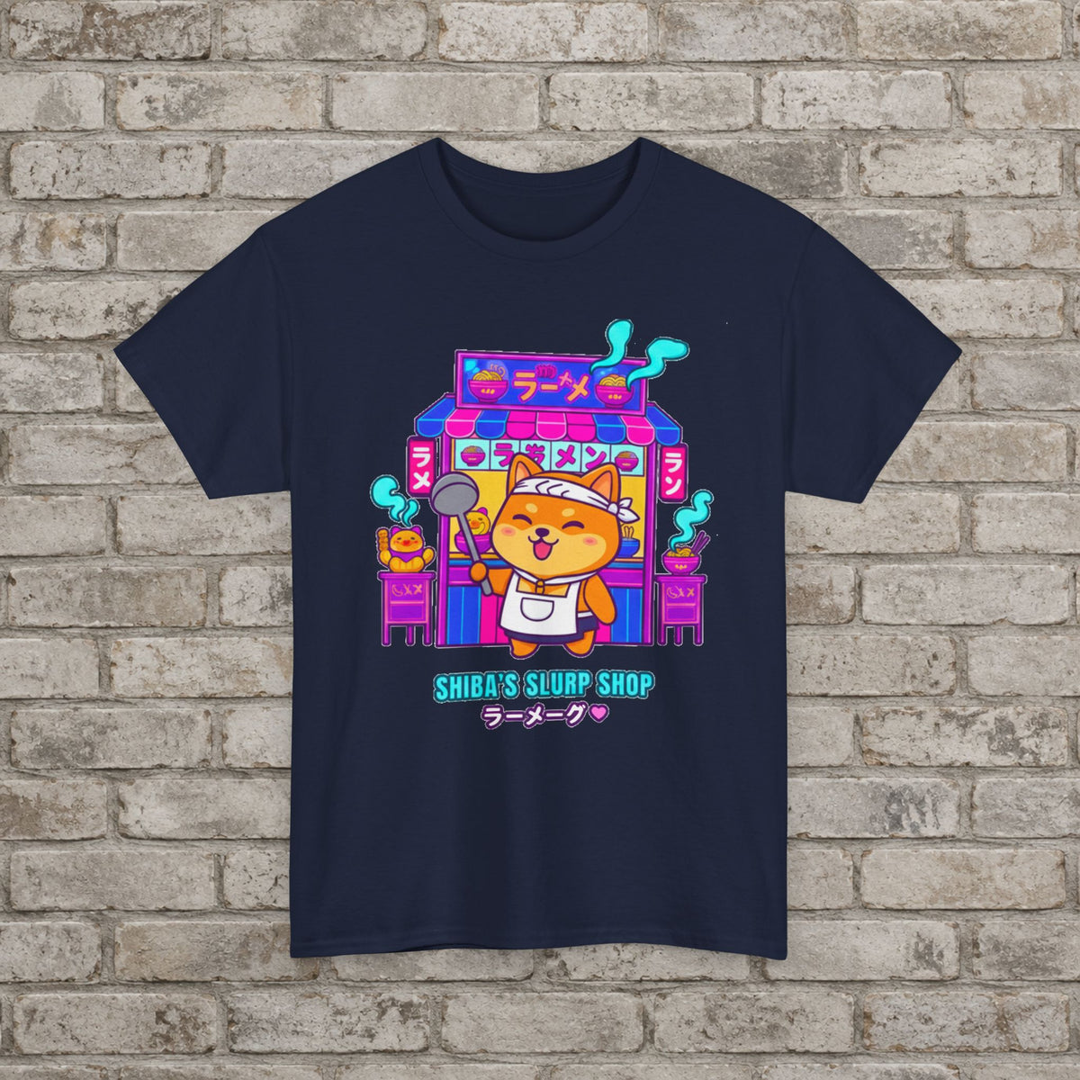Shiba's Slurp Shop Anime T-Shirt