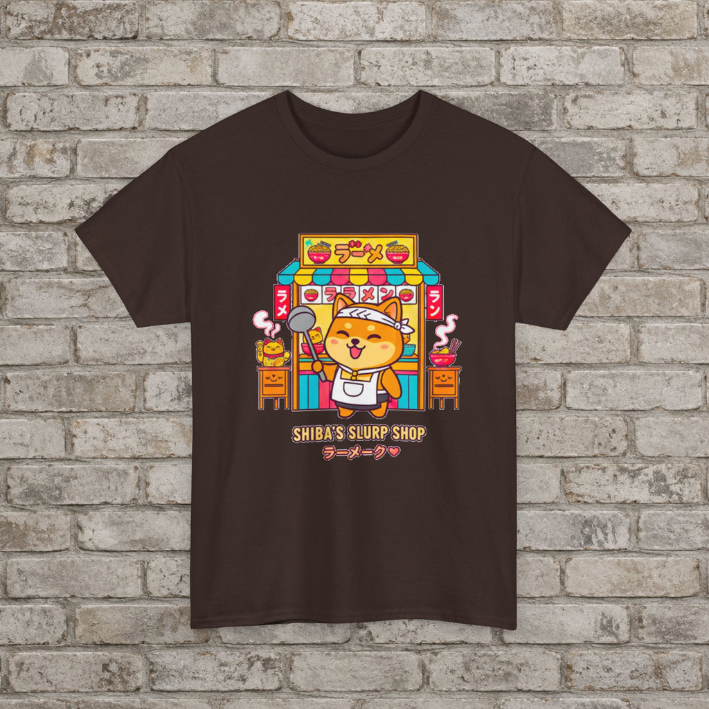 Cute Shiba Kawaii Ramen T-Shirt