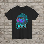 Neon City Helmet Anime T-Shirt