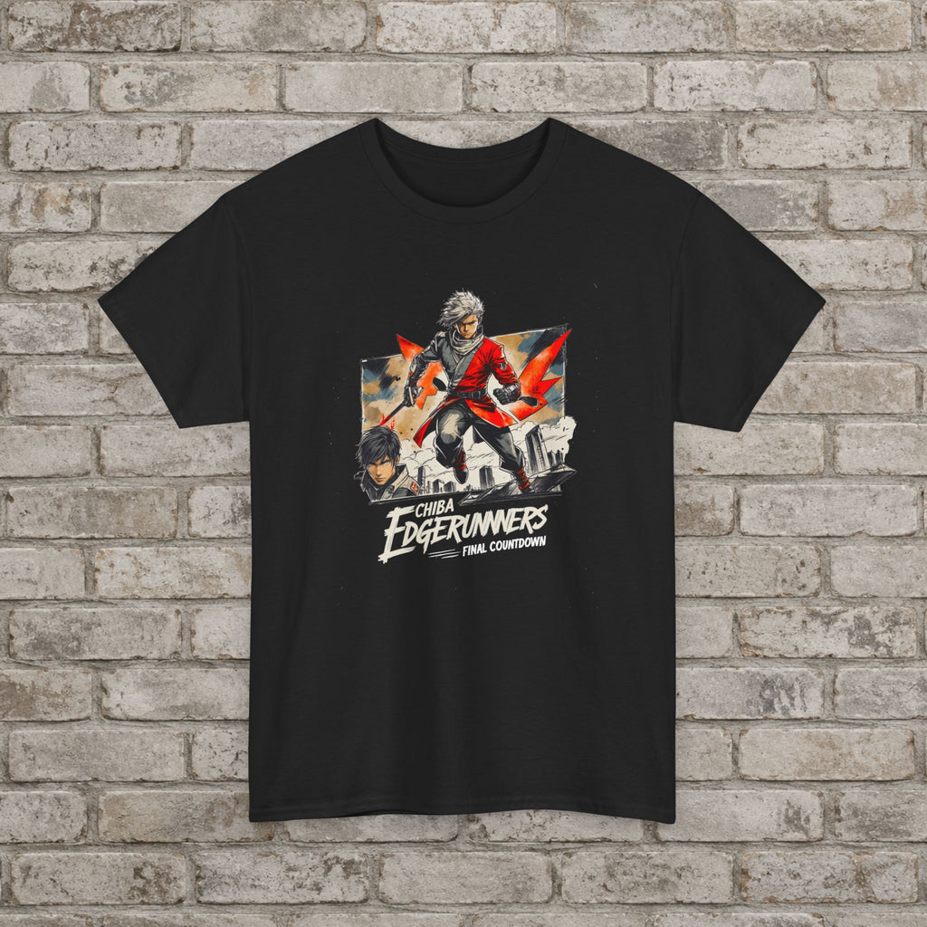Chiba Edgerunners Anime Cyberpunk T-Shirt