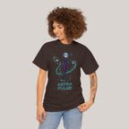 Astra Pulse T-Shirt Anime Sci-Fi Girl Space Warrior Tee Futuristic Cyber Hero Gift for Anime Fans
