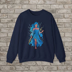 Stormcaller: Lightning Mage Anime Sweatshirt