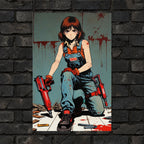 Rika Minazuki Zomba Anime Poster