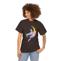 Star Gazer Anime T Shirt Cosmic Dreamer Moon Aesthetic Streetwear Gift