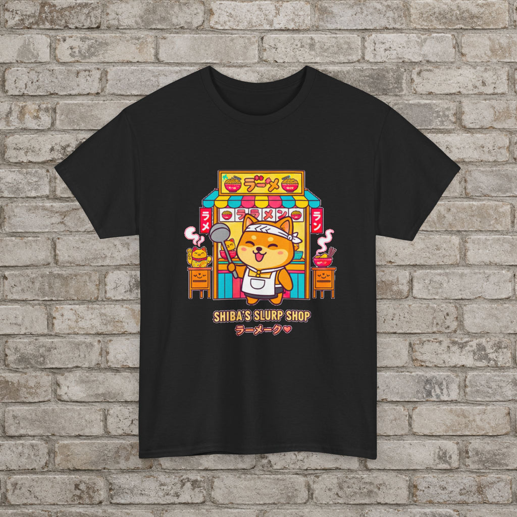 Cute Shiba Kawaii Ramen T-Shirt