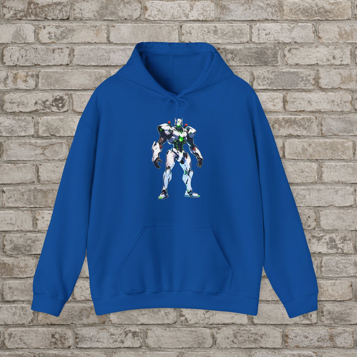 Ironclad Sentinel Mecha Anime Hoodie