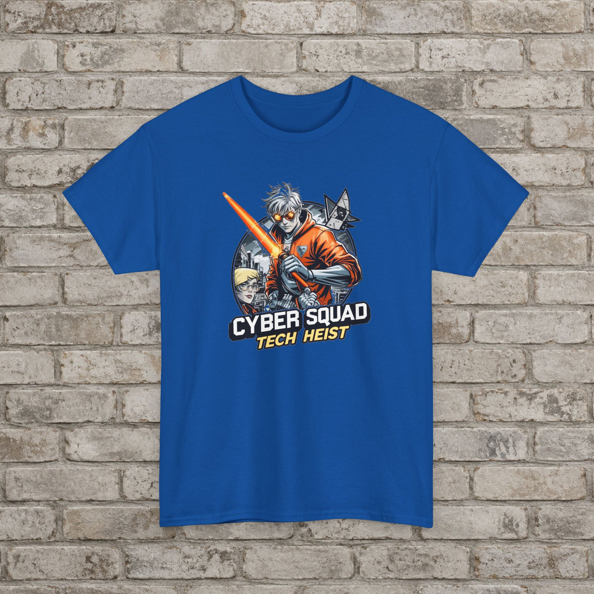 Cyber Squad Tech Heist Anime T-Shirt